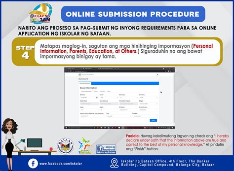 iskolar ng bataan online registration|Narito ang mga hakbang at dapat .